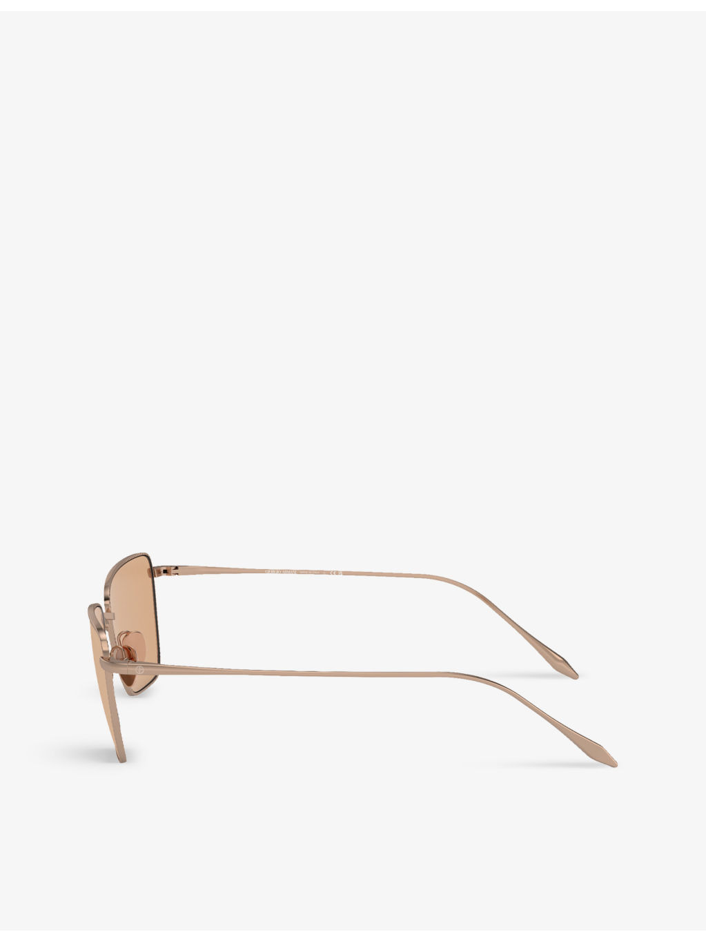 AR6153 rectangle-frame metal sunglasses - 3