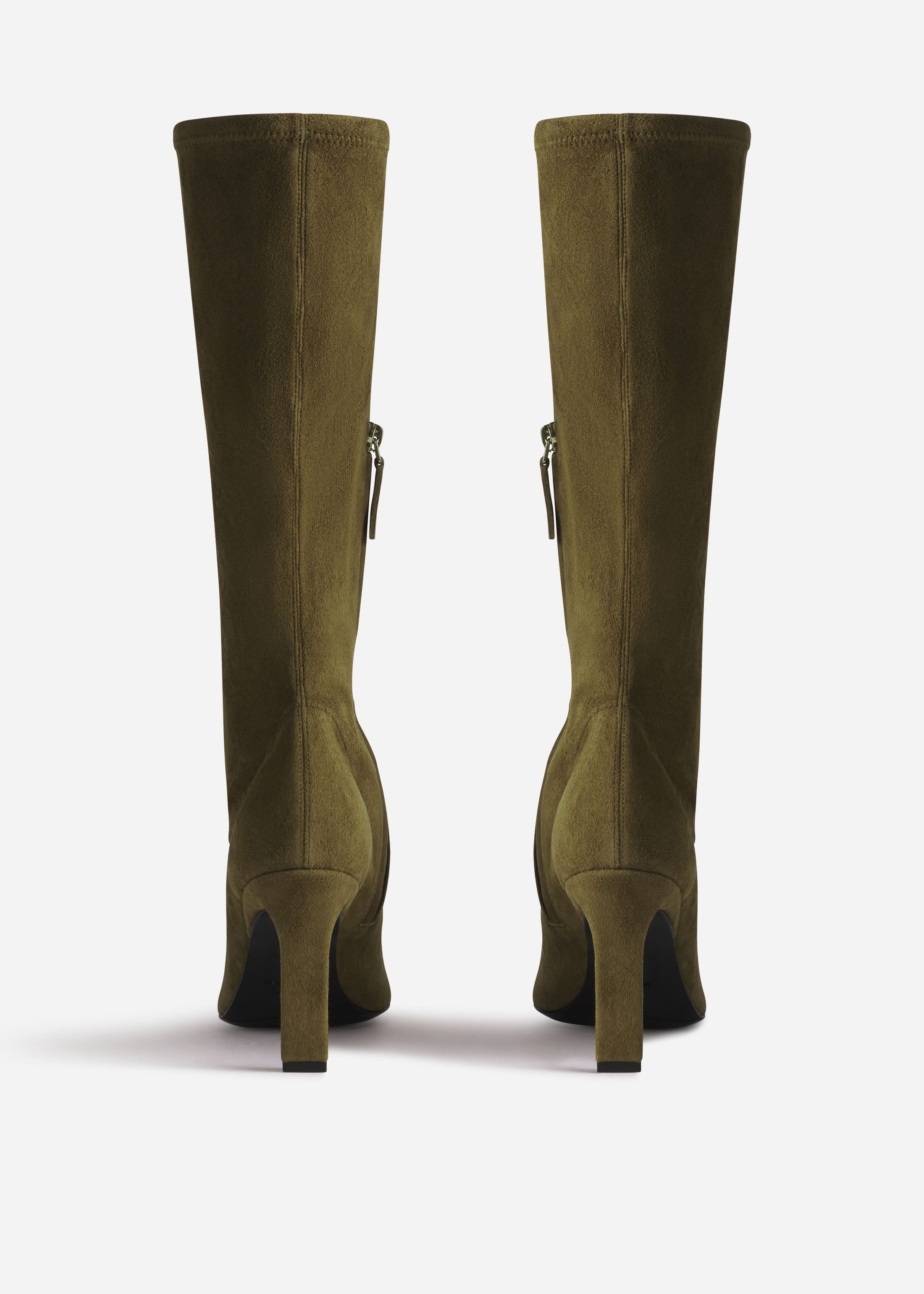 Heeled Suede Boot - 3
