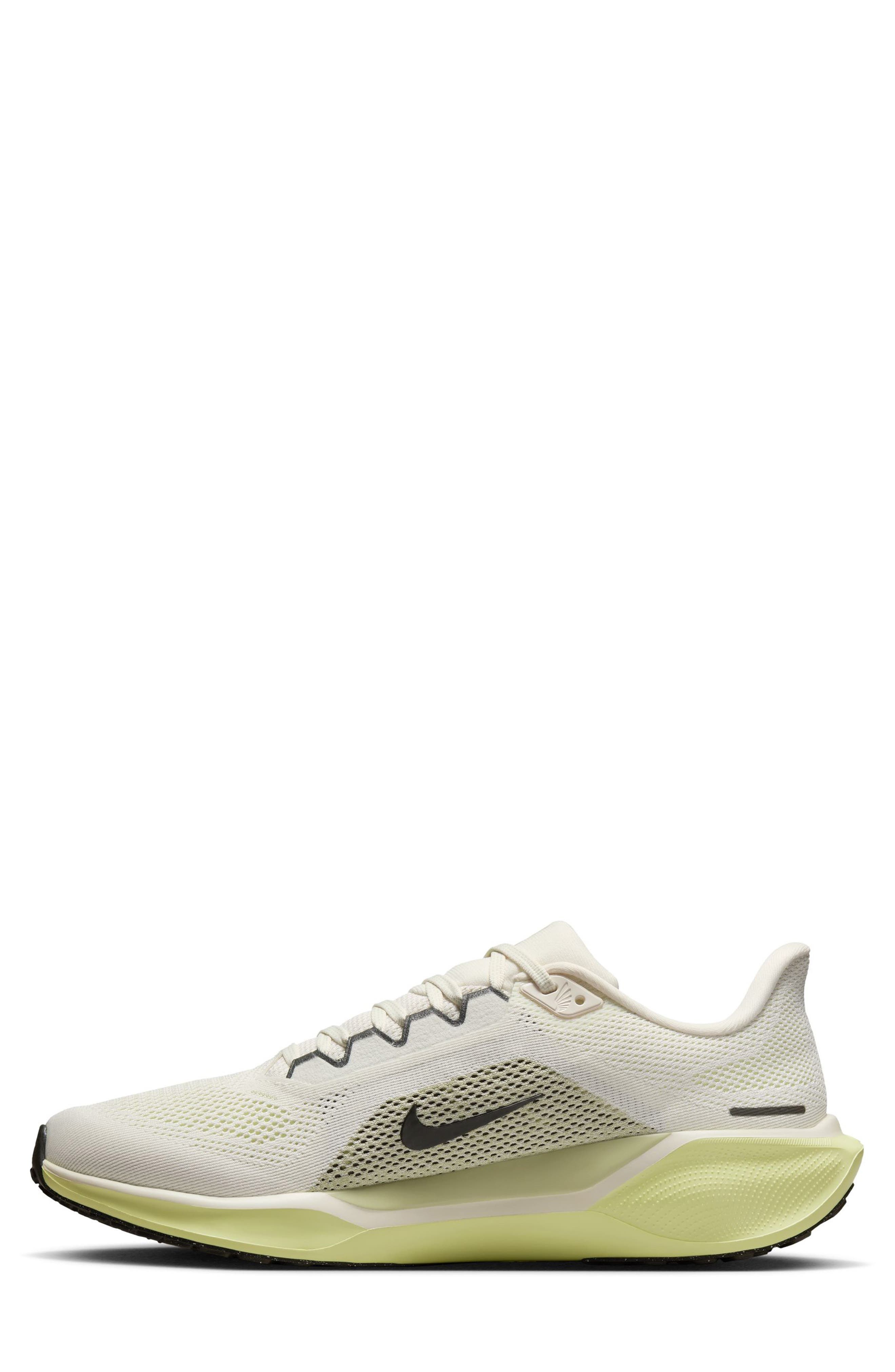 Nike Air Zoom Pegasus 41 Running Shoe in Ivory/Sequoia/Limelight at Nordstrom - 6