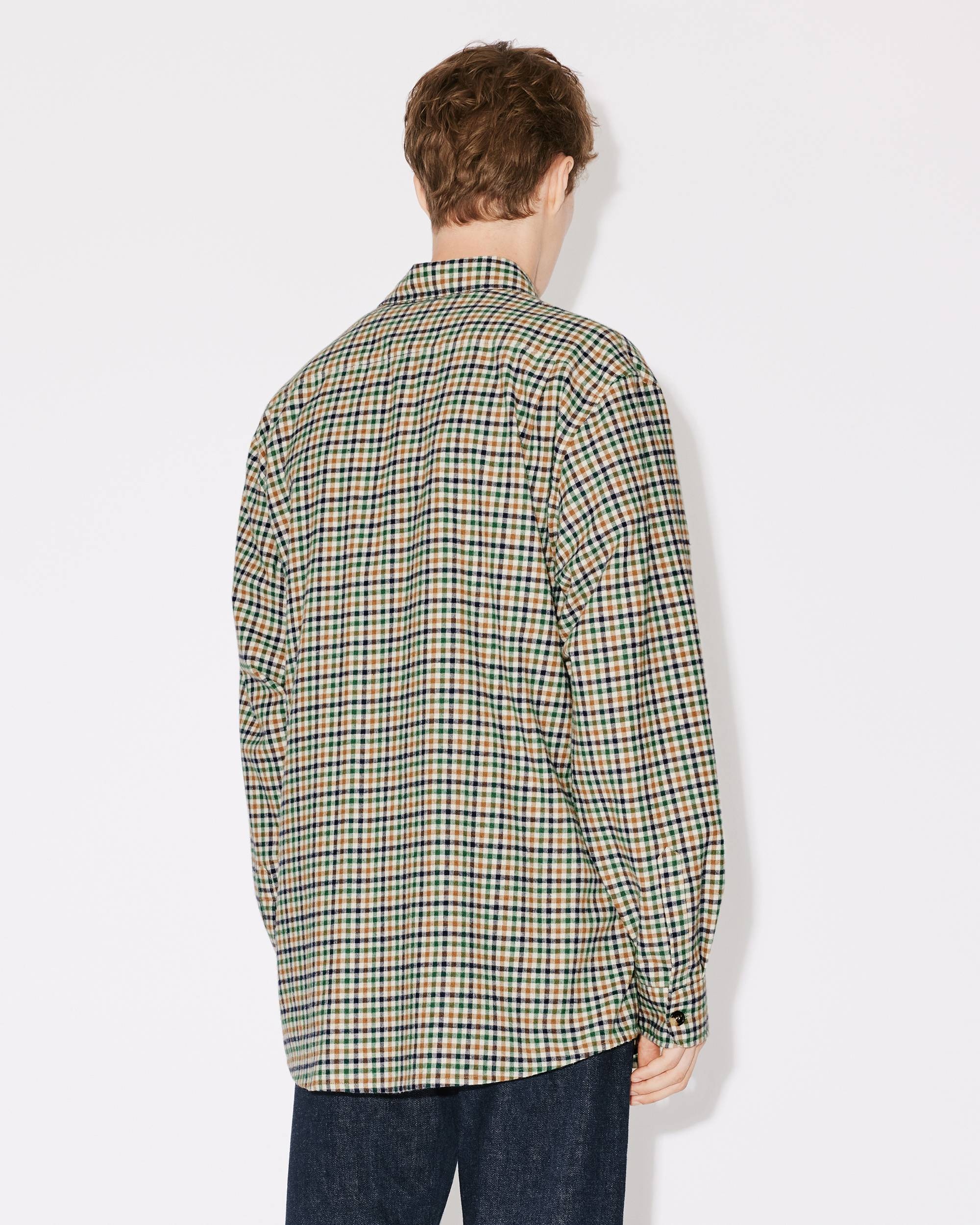 'KENZO Travel' checked shirt - 4