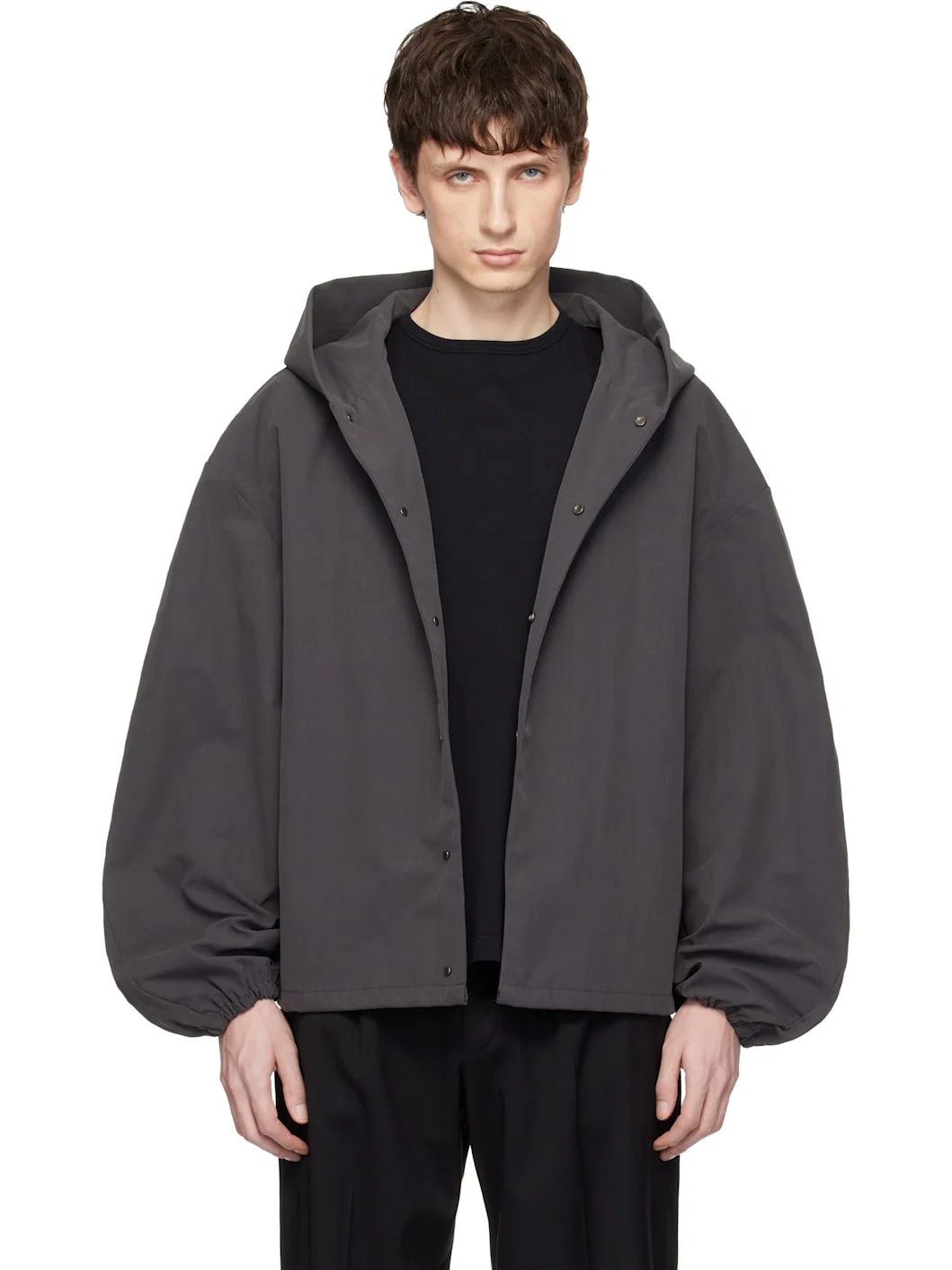 Gray Orb Shell Jacket - 1