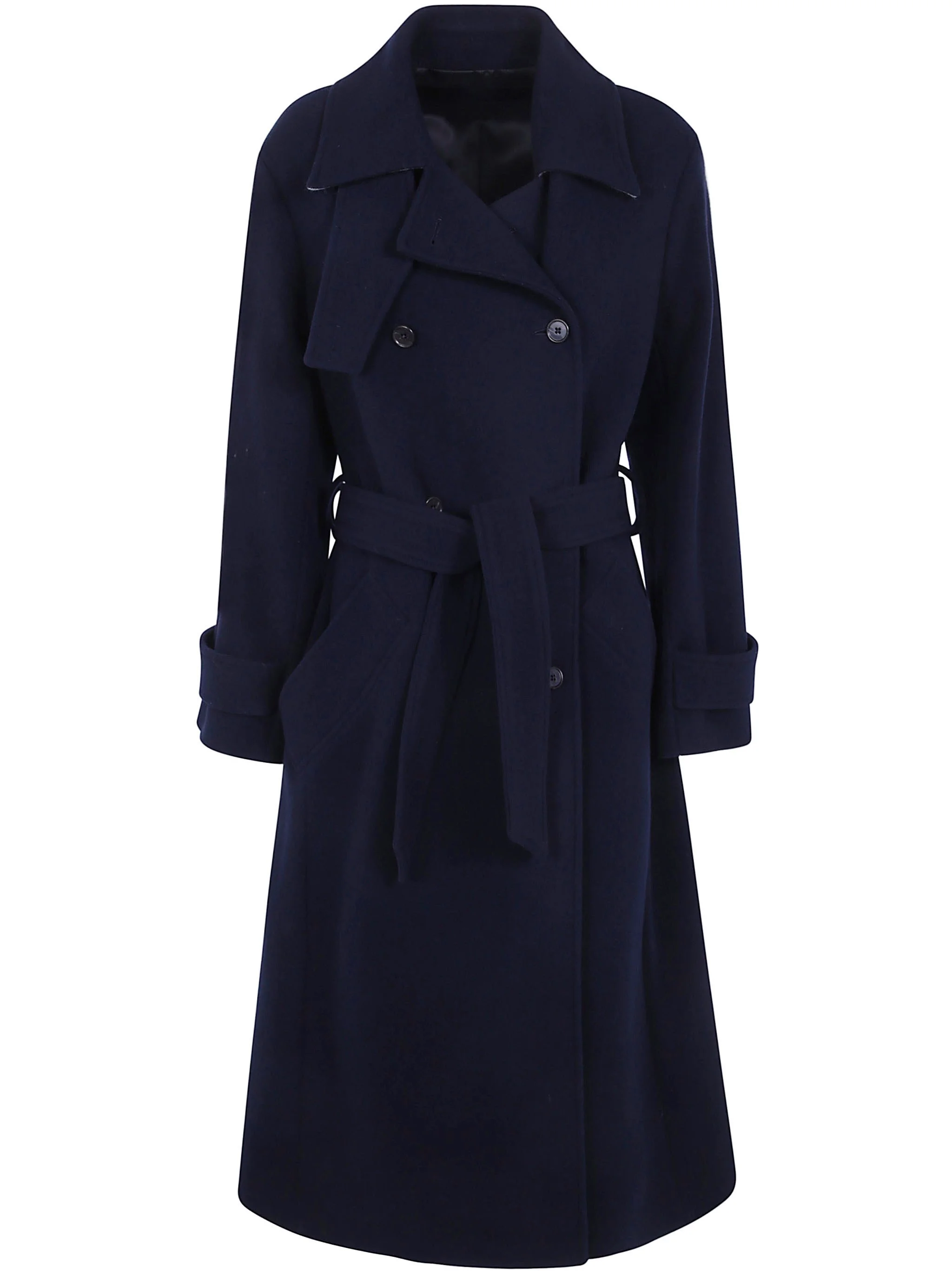 Women's Wool Coat - 1