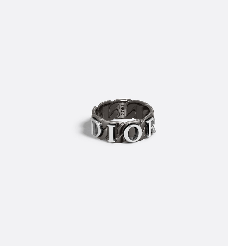Dior Contrast Chain Link Ring 1