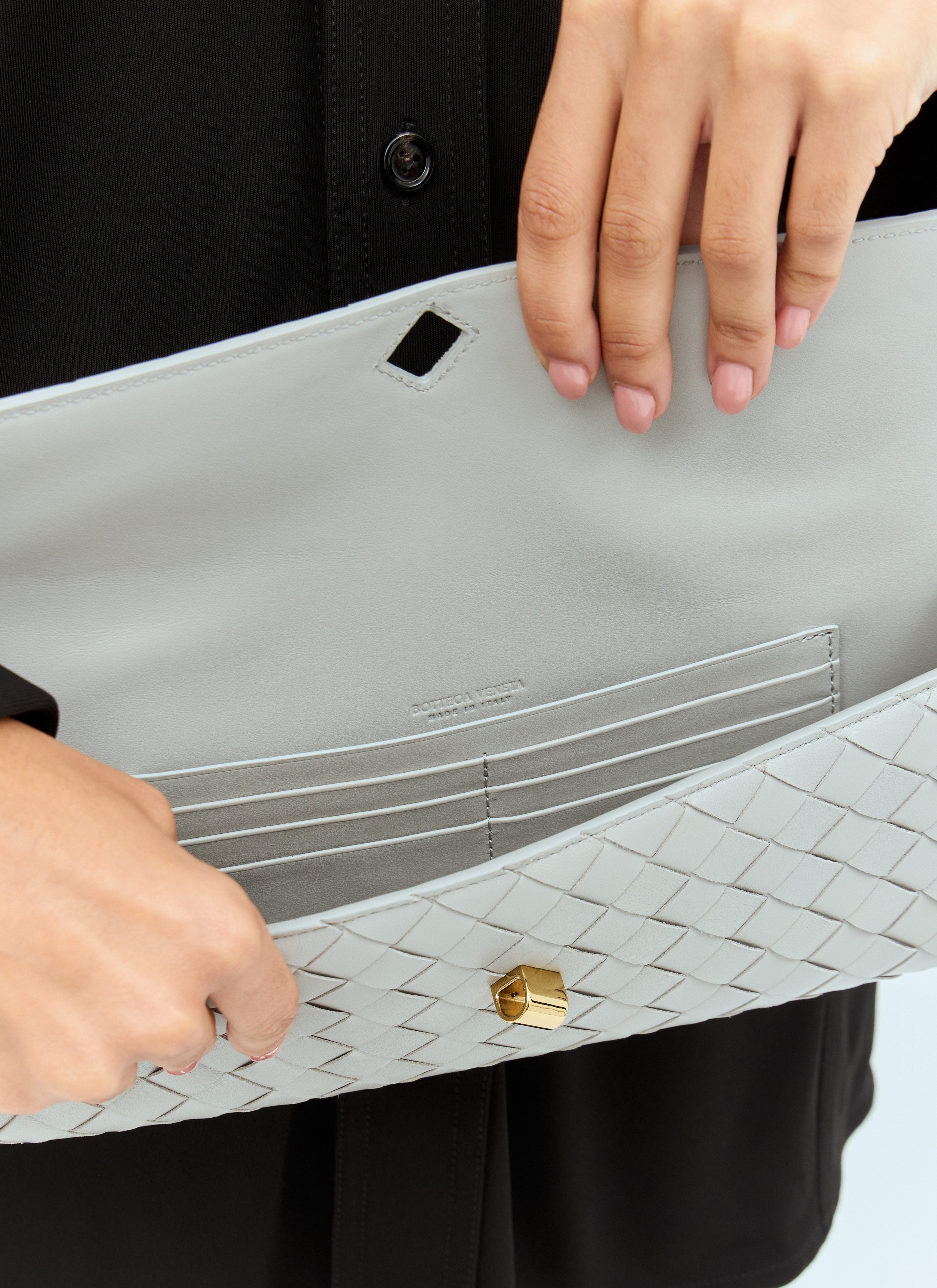 Bottega Veneta Women Long Andiamo Clutch - 6