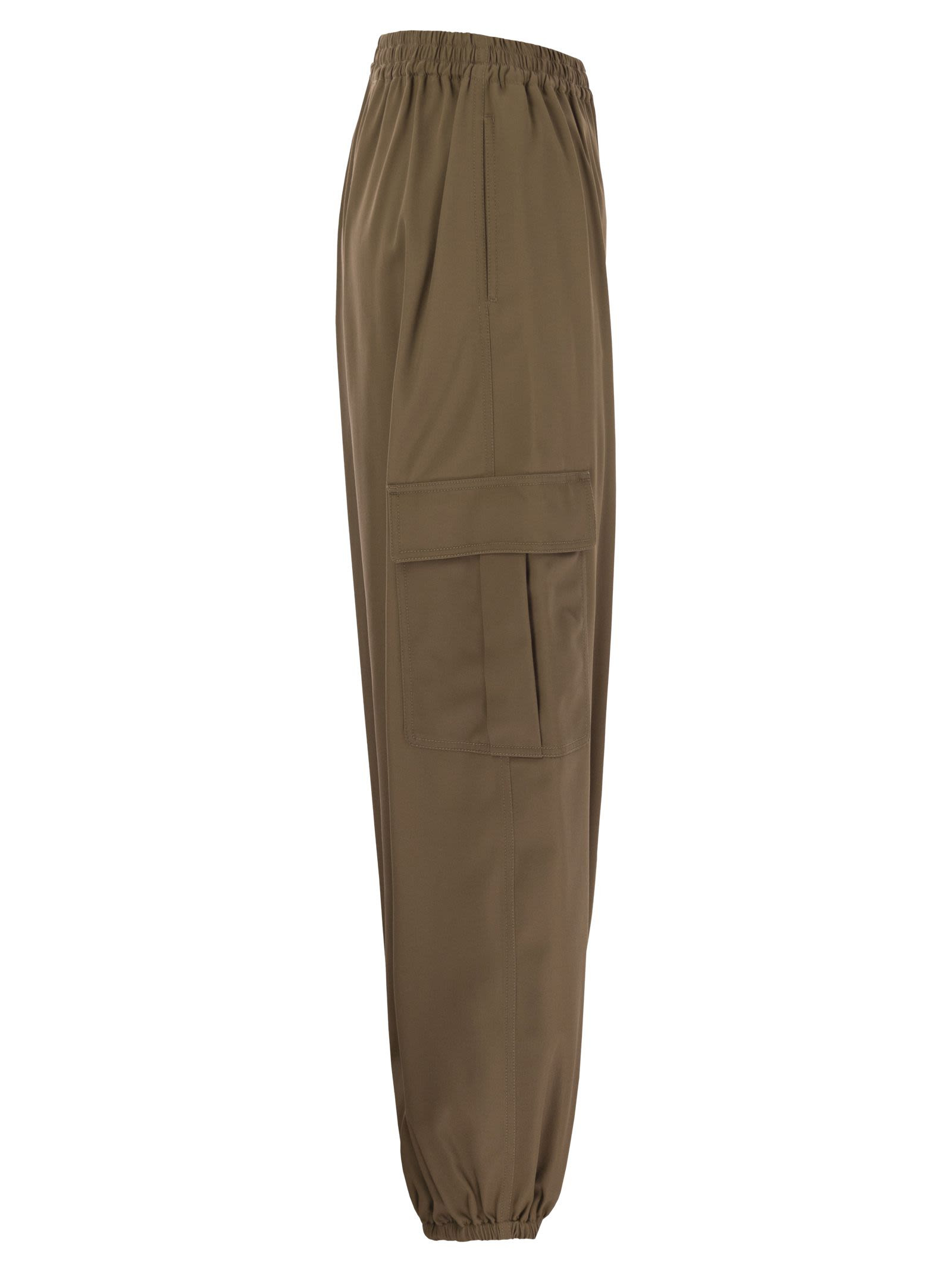 Maxmara Women Glauco - Cotton Baggy Trousers - 3
