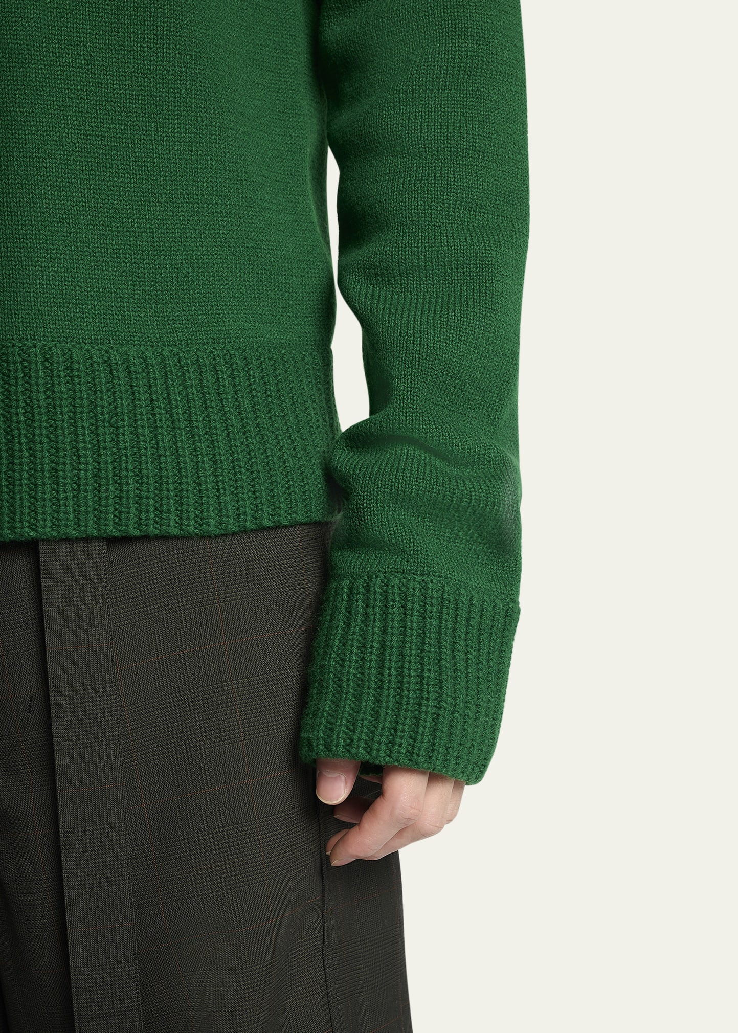 Men's Wool Knit Polo - 5