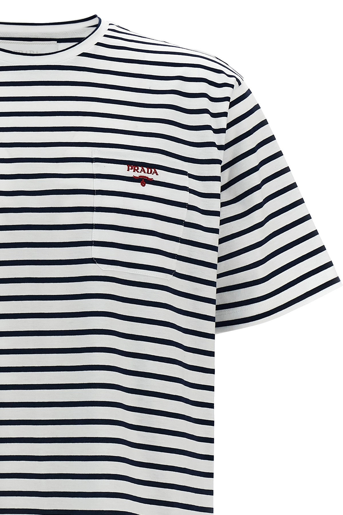 Logo embroidery t-shirt - 4