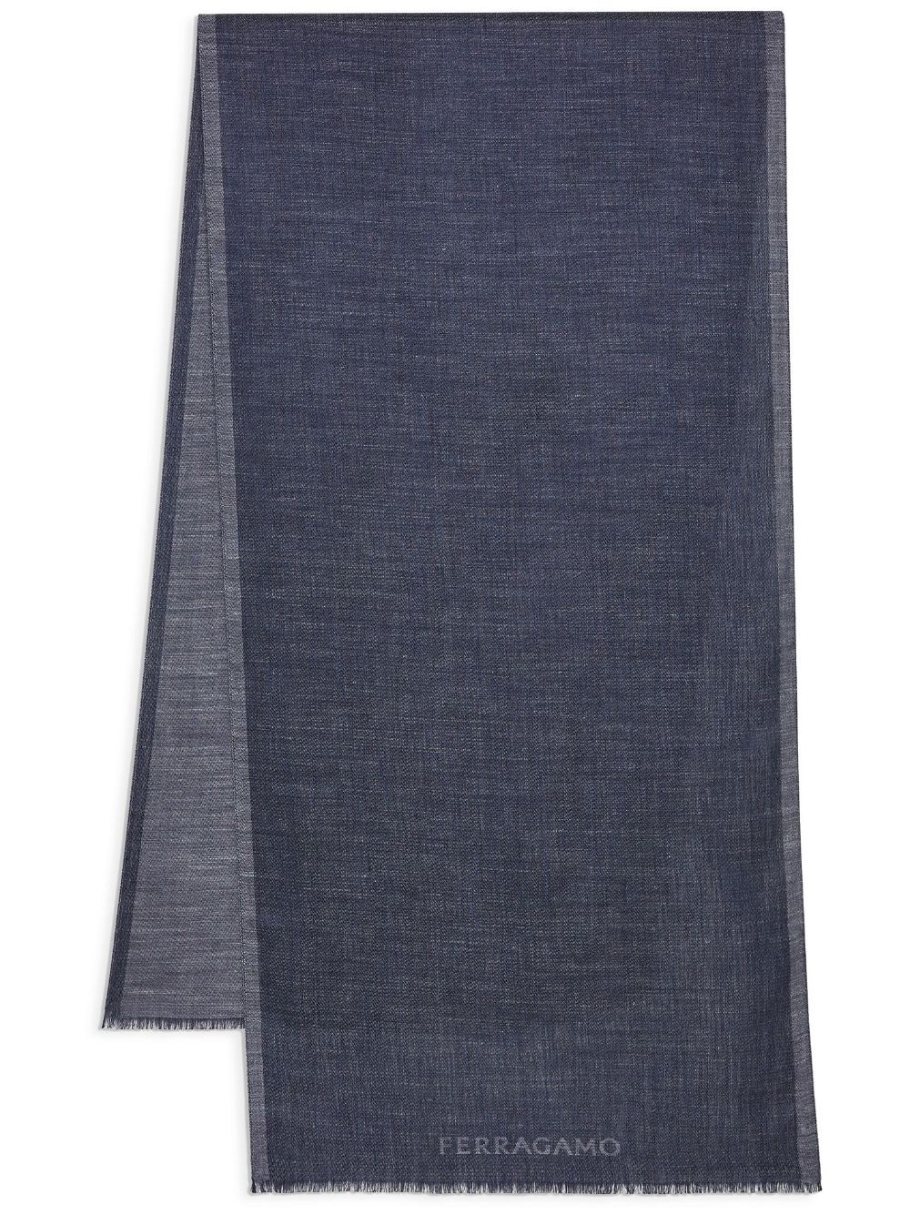 cashmere-blend jacquard scarf - 1