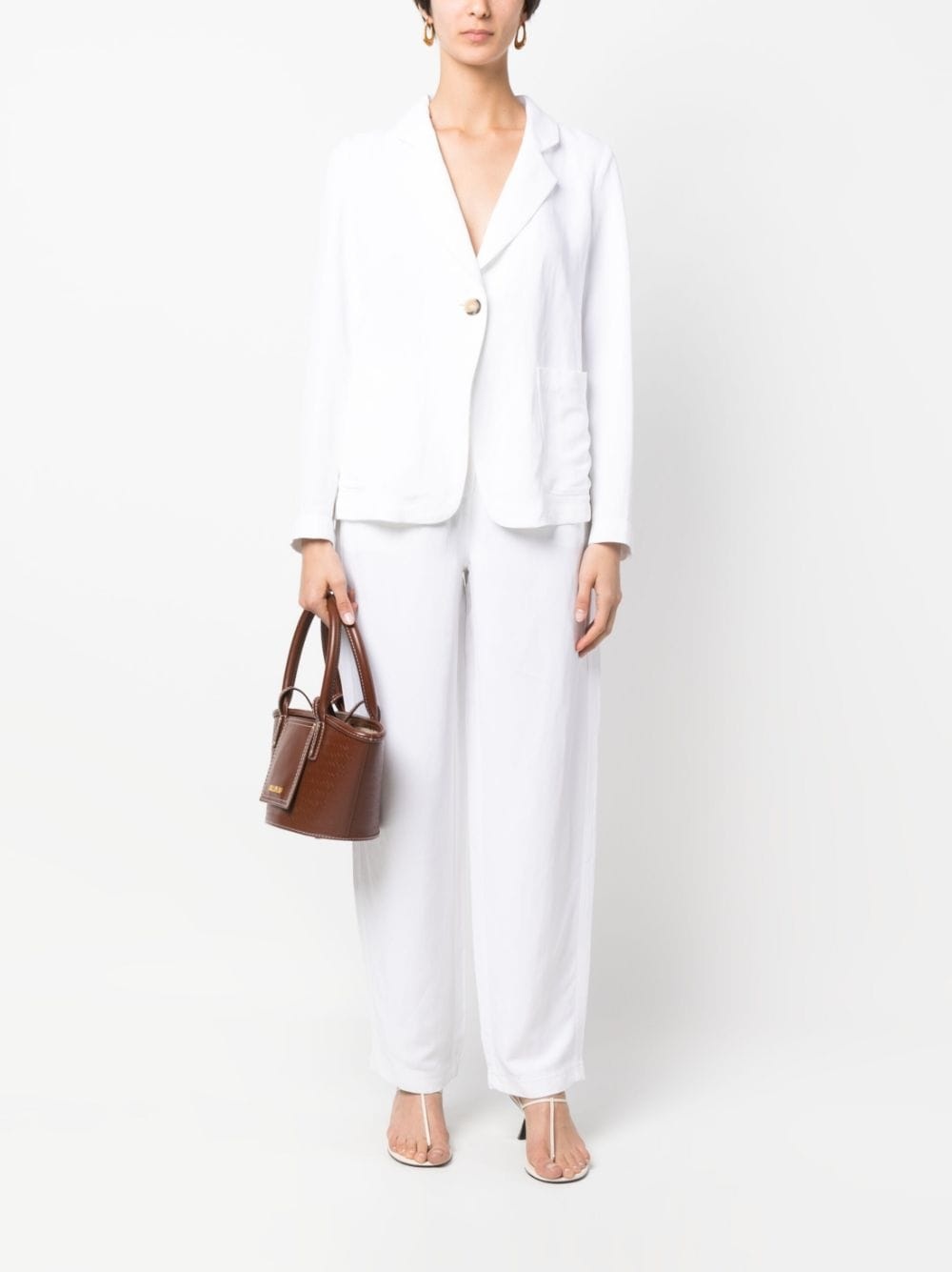 cut-out detail blazer - 2