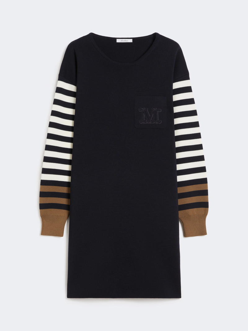 VELO Short wool dress - ULTRAMARINE 1