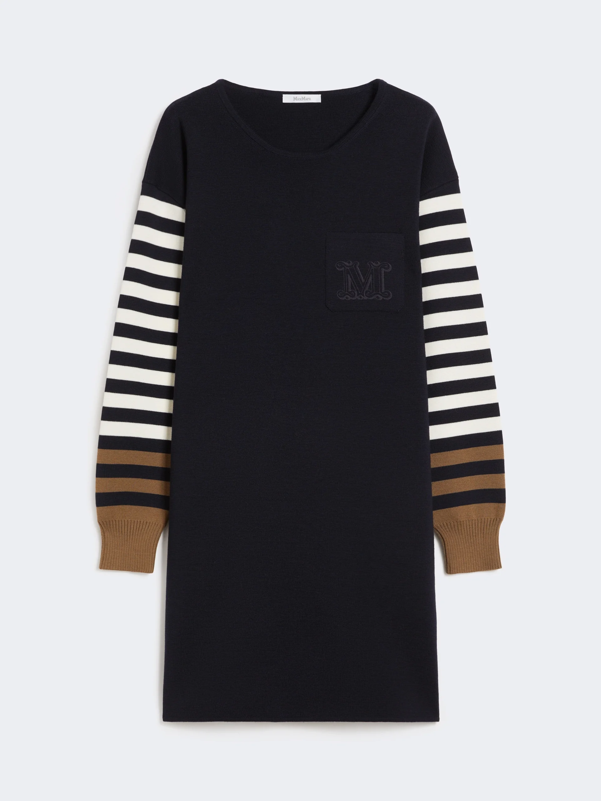 VELO Short wool dress - ULTRAMARINE - 1