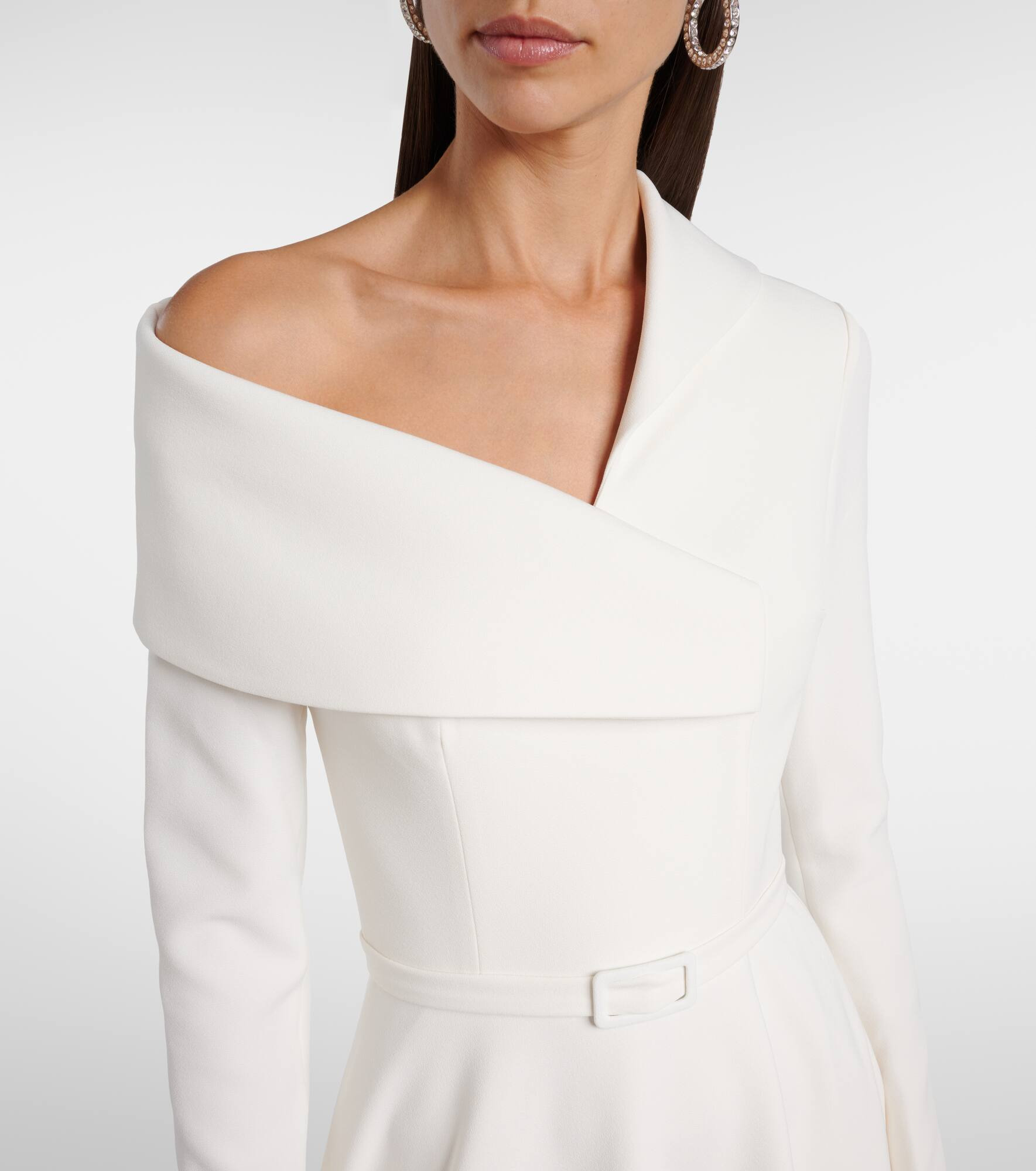 Odelle asymmetric midi dress - 4