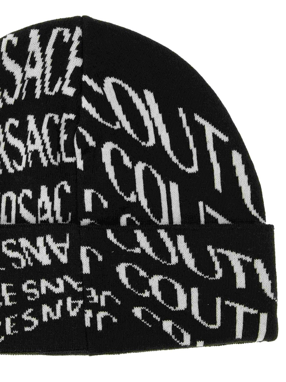 logo-pattern beanie - 2