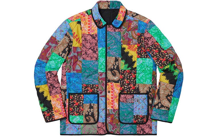 Supreme SS19 Reversible Patchwork Quilted Jacket 'Black' SUP-SS19-10160 - 2