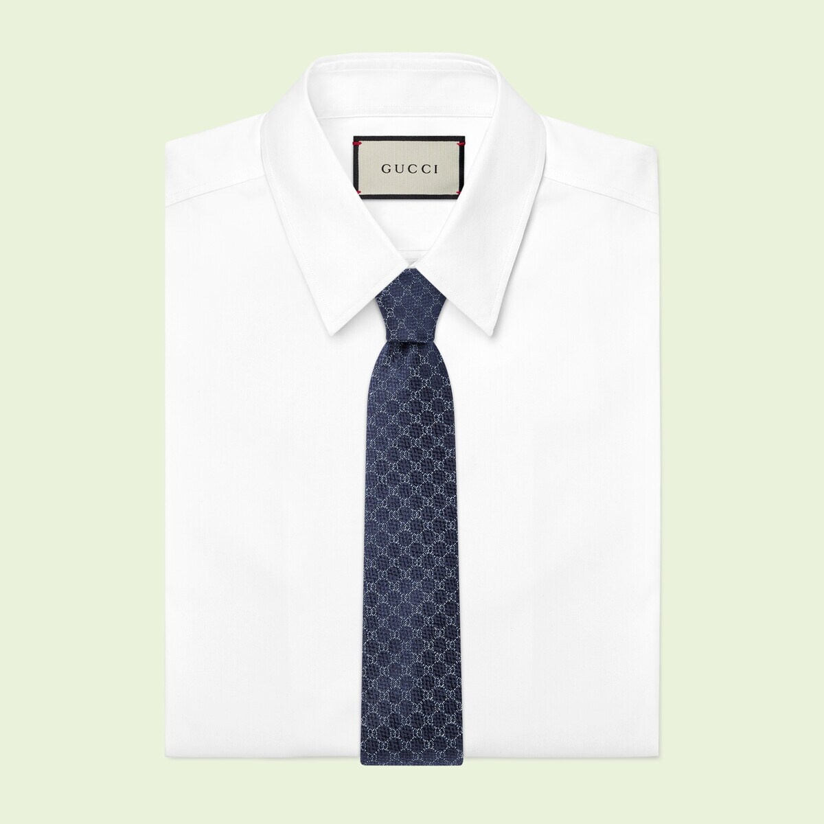 GG silk jacquard tie - 2