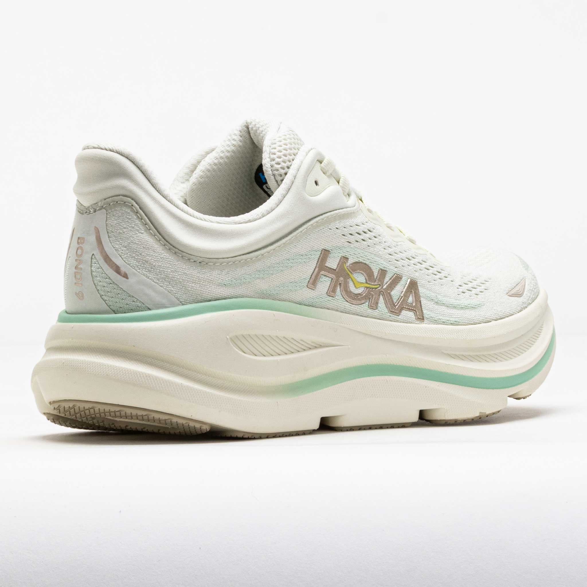 HOKA Bondi 9 Women's Truffle Salt/Sea Glass - 6