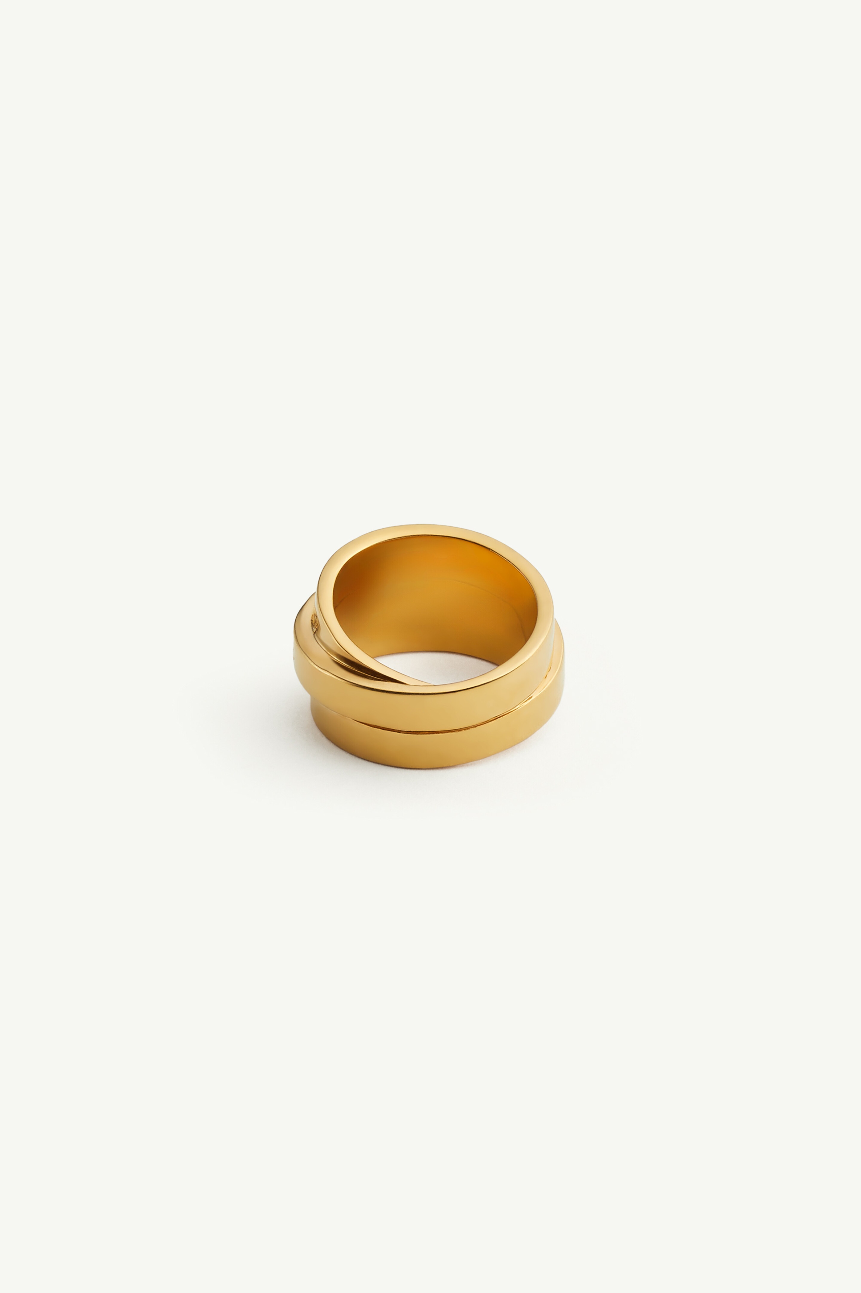 Triple Logo Numeric Signature Ring - 2