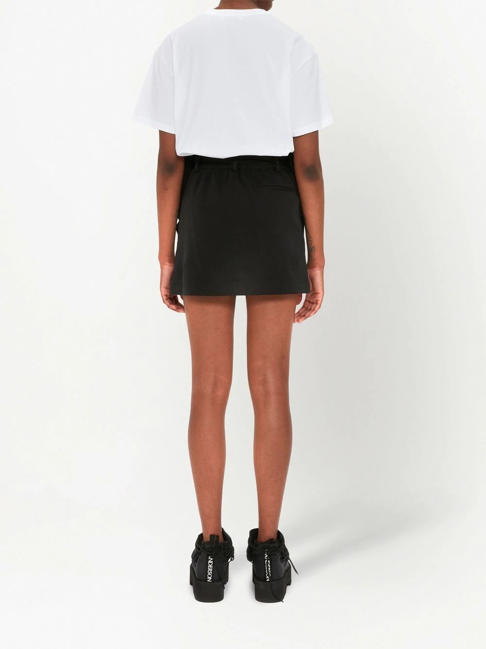 zip-detail miniskirt - 4