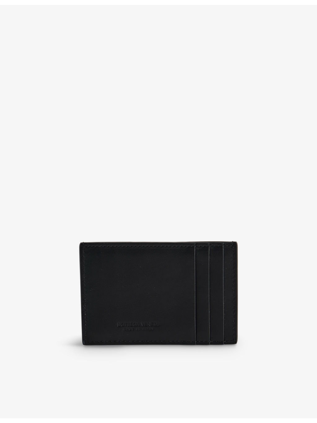 Cassette Intreccio leather card holder - 3