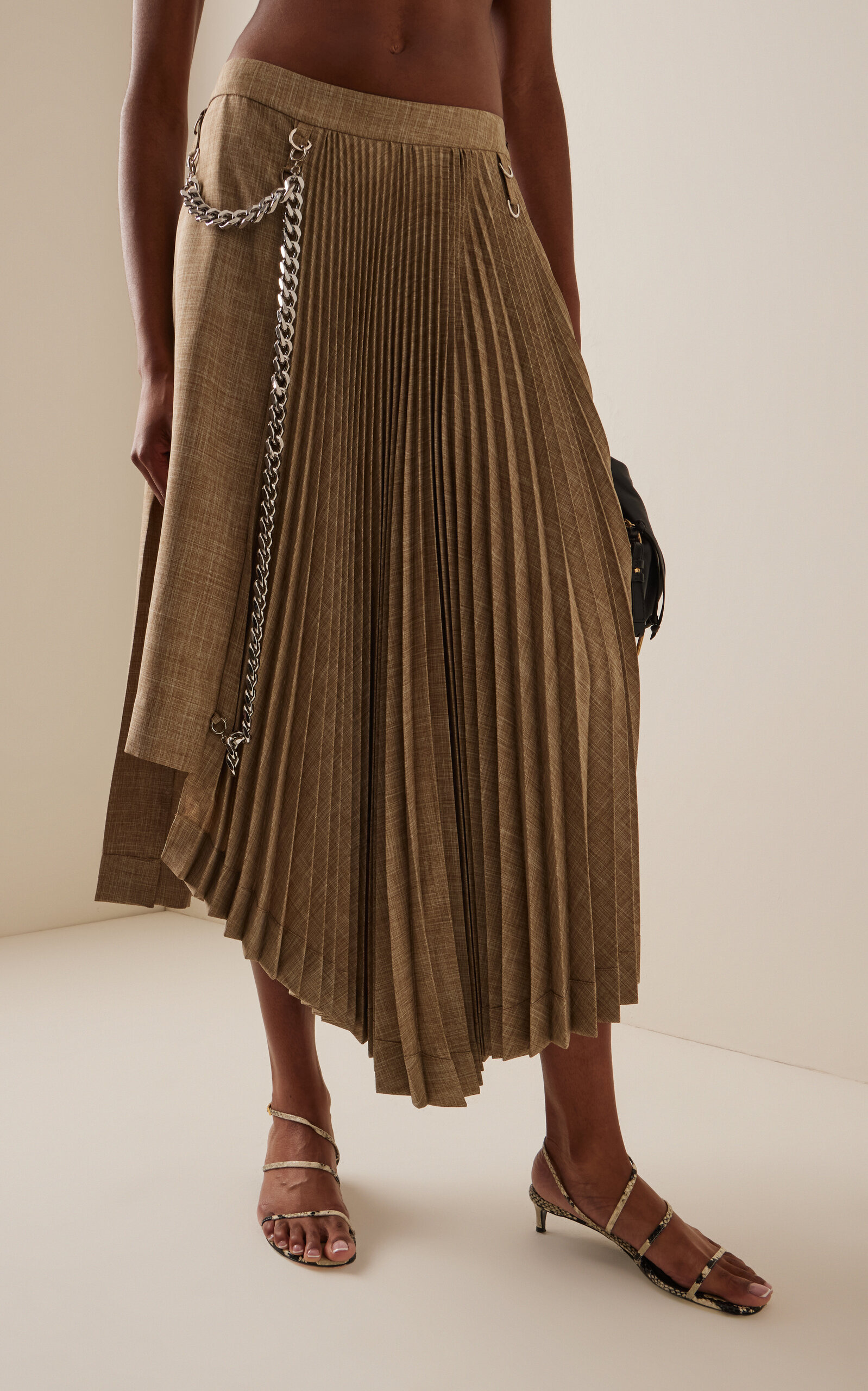 Cavo Tailoring Canvas Skirt neutral - 3