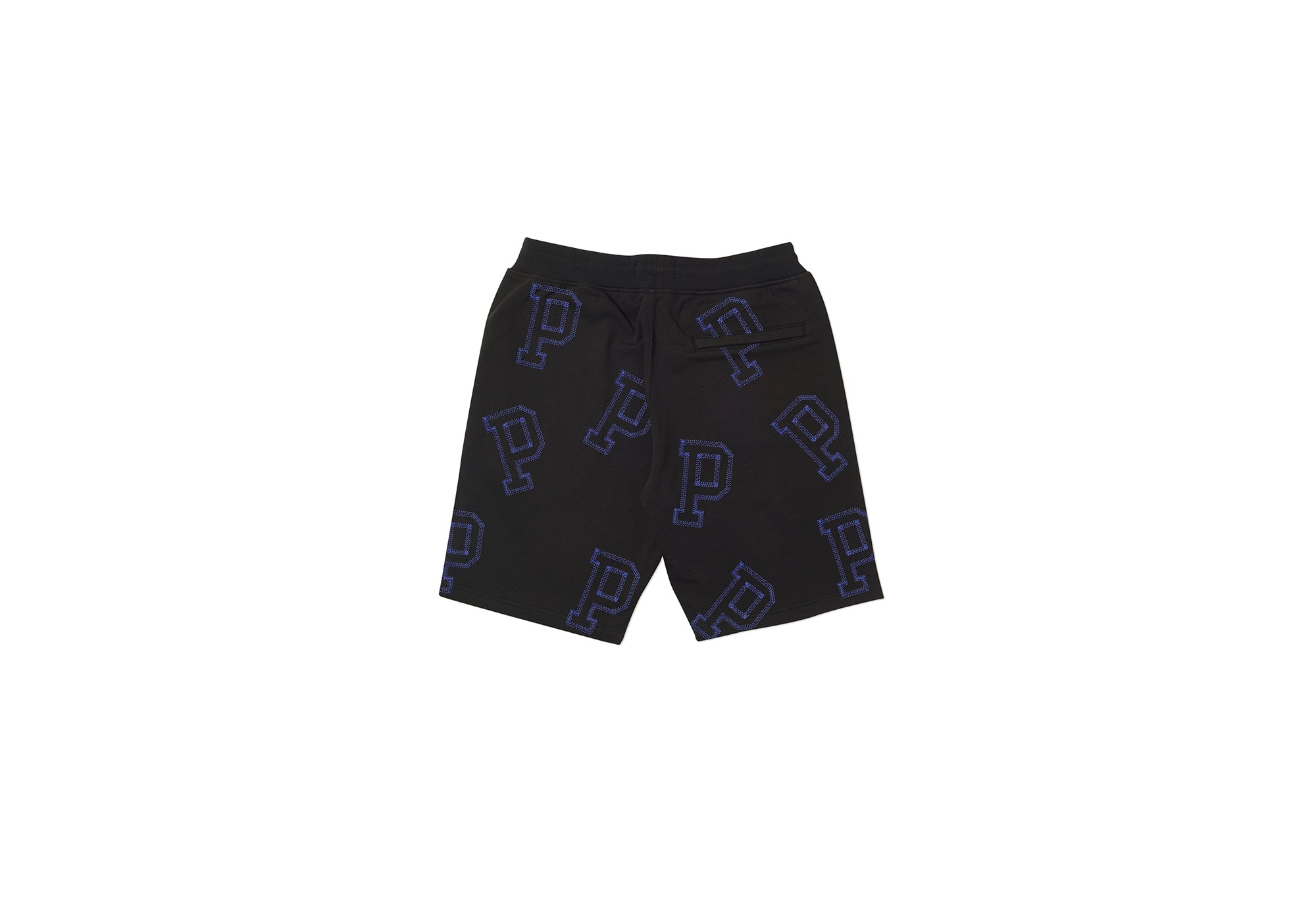MULTI P SWEAT SHORTS BLACK - 2