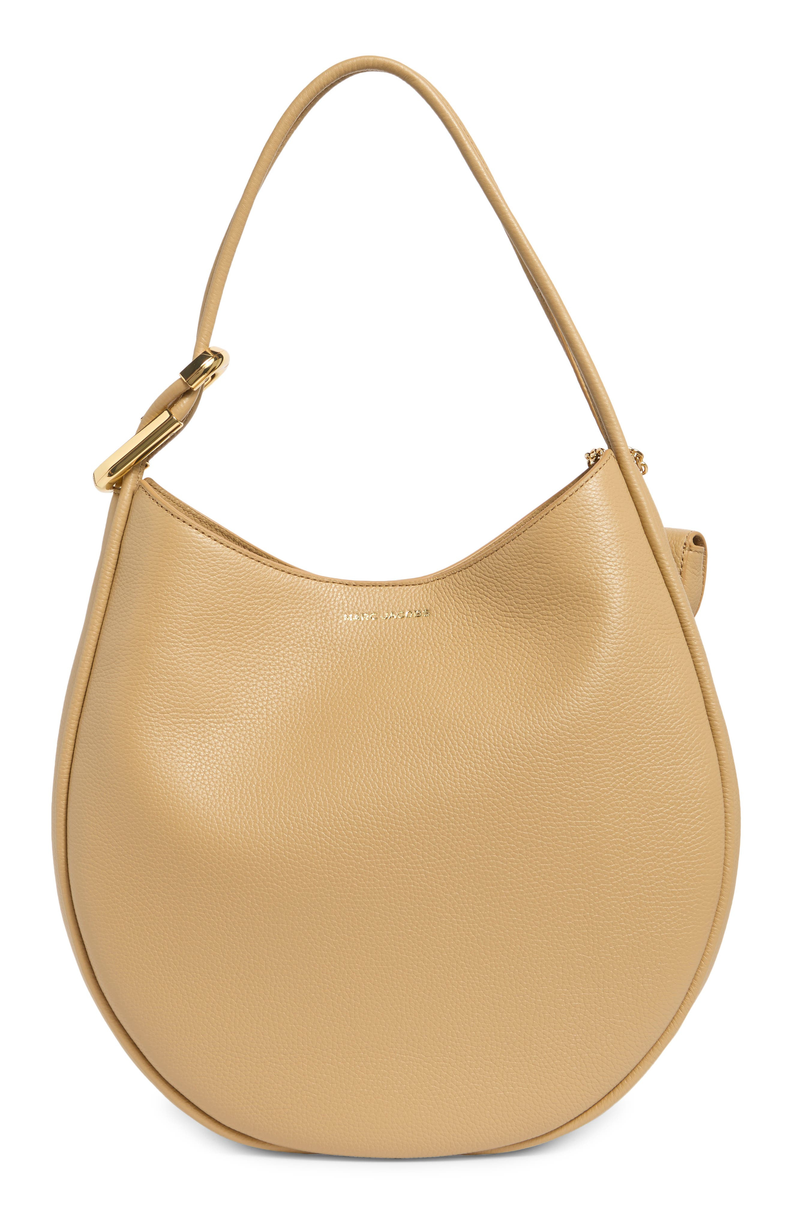 Marc Jacobs Large The Crescent Leather Shoulder Bag in Camel at Nordstrom - 3