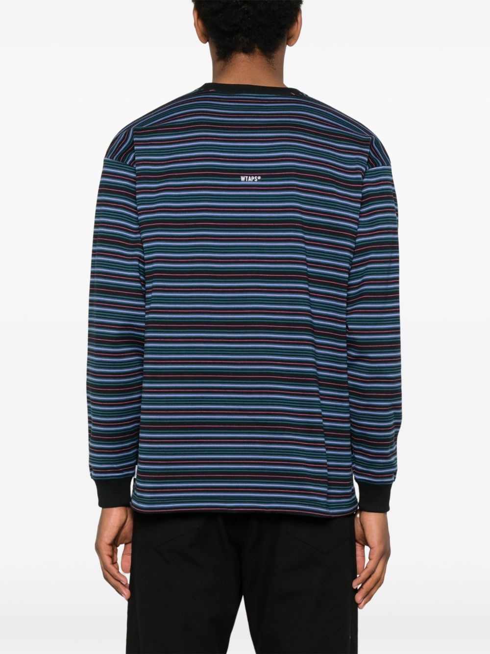 striped T-shirt - 4