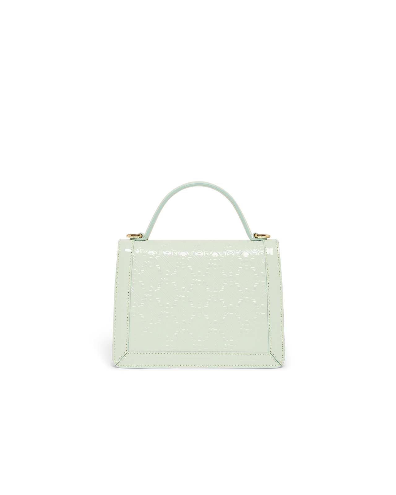 Mint Monogram Embossed Mini Jeanne Bag | Casablanca Paris - 2