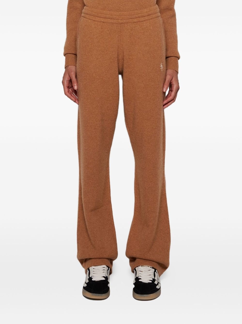 cashmere elastic-waist trousers - 3