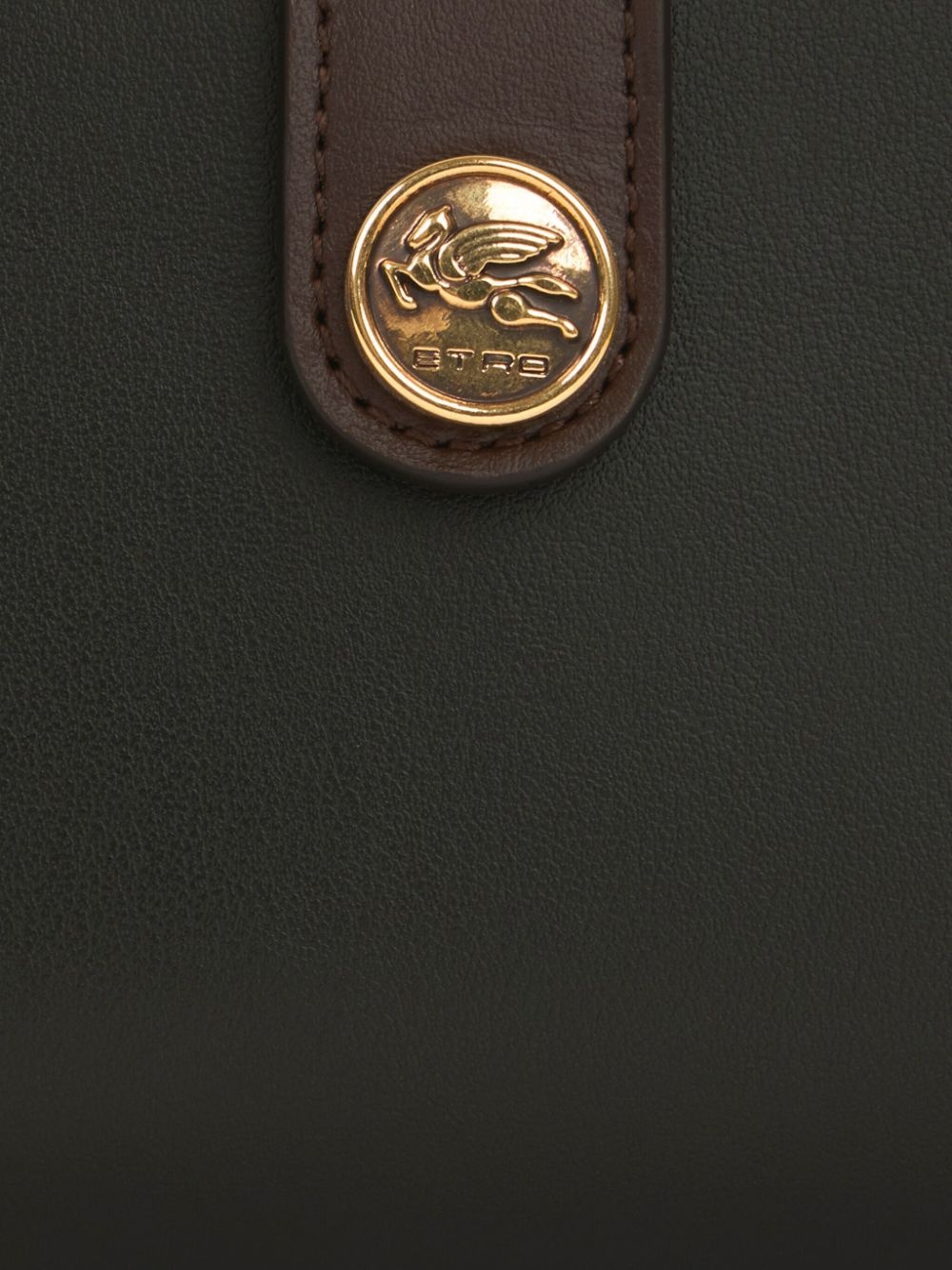 Pegaso-motif leather wallet - 3