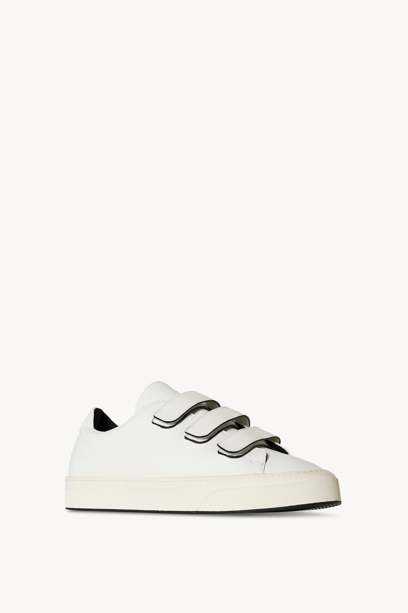 The Row Mary H Strappy Sneaker in Leather outlook
