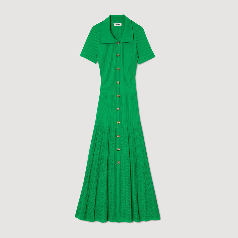 KNIT MAXI 드레스 - 1