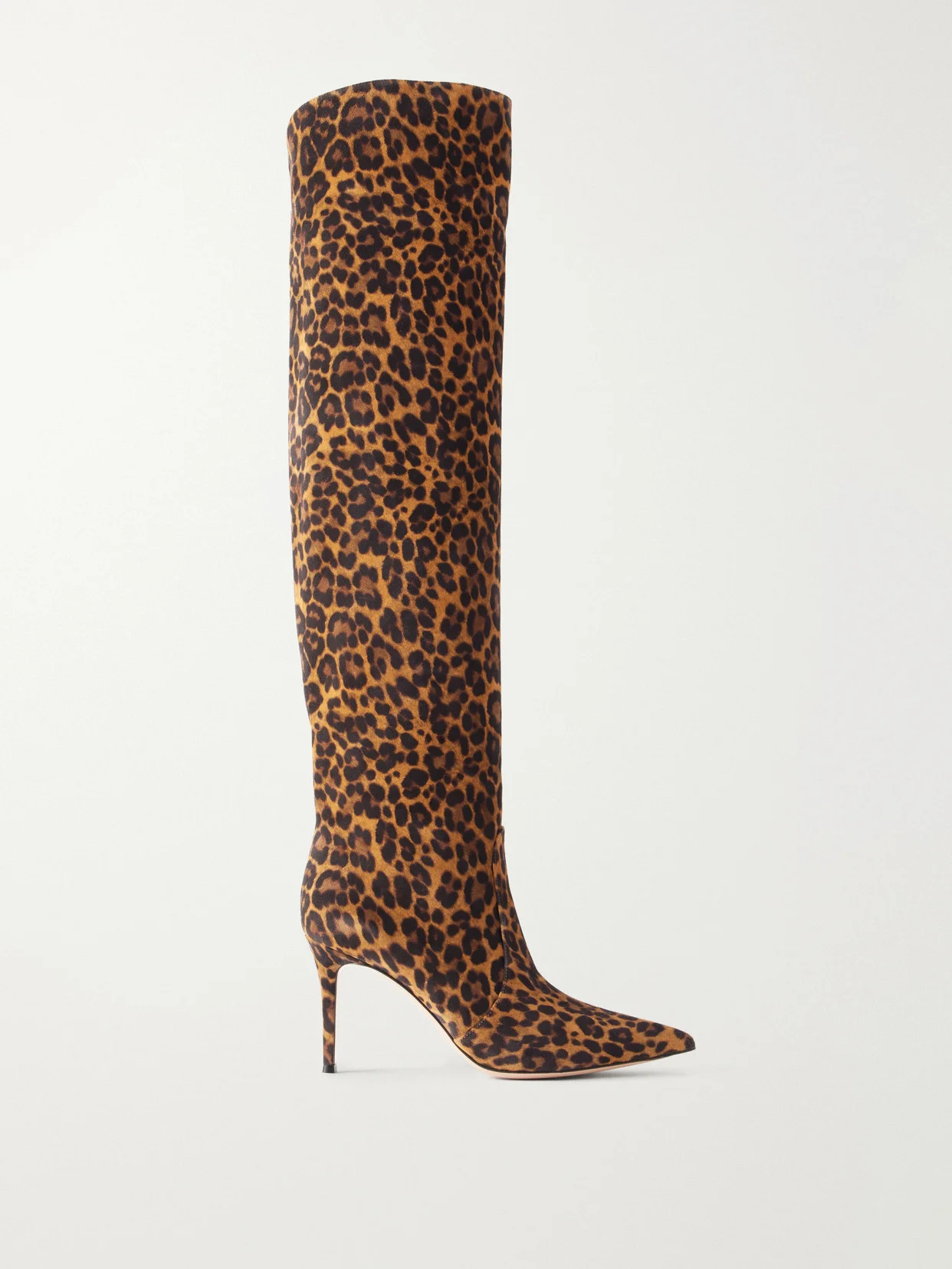 Hansen Cuissard 85 Leopard-print Suede Over-the-knee Boots - 1