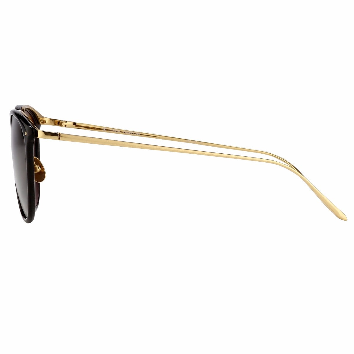 THE CALTHORPE | OVAL SUNGLASSES IN BLACK FRAME (C13) - 4