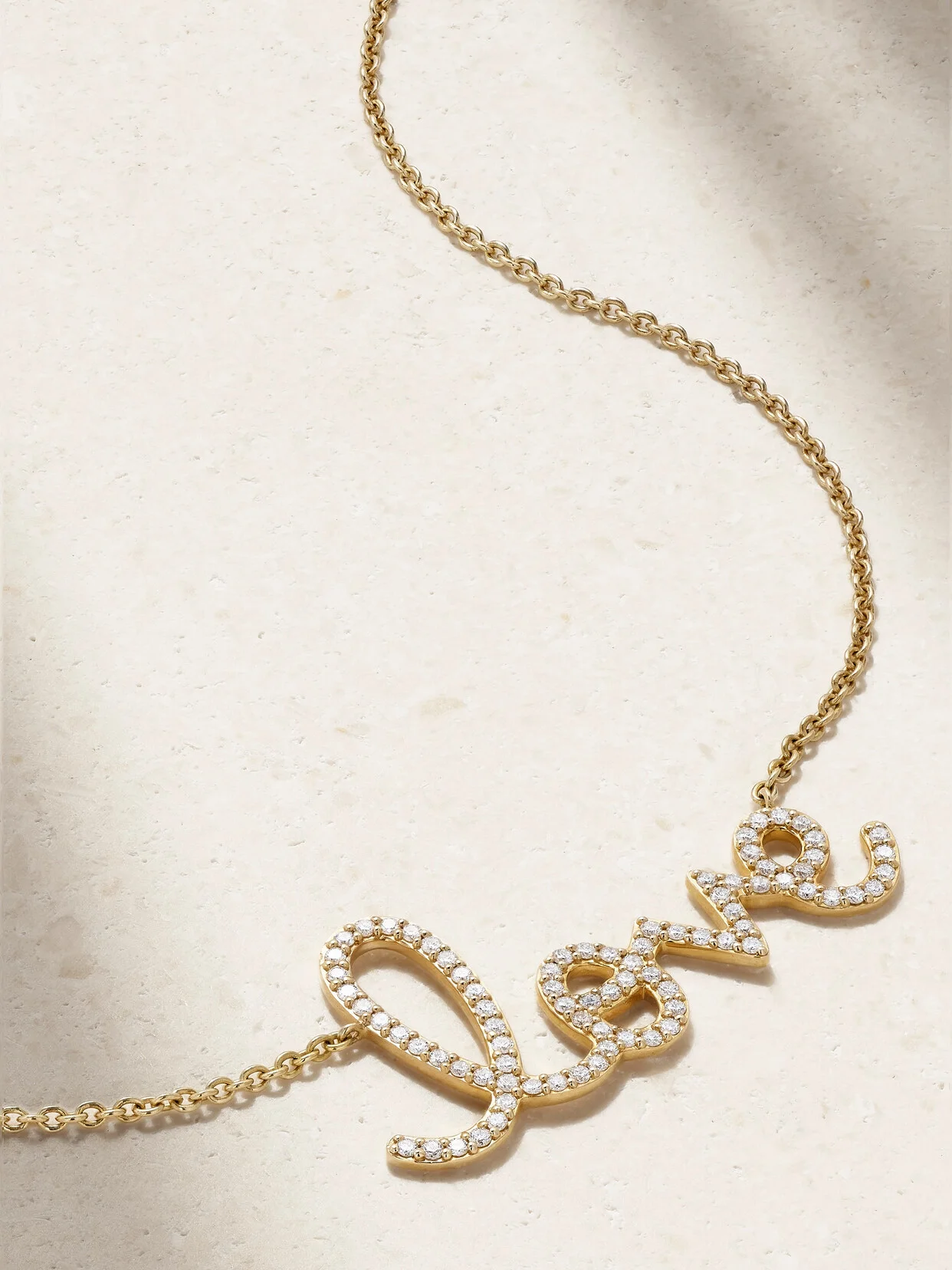 Big Love 14-karat Gold Diamond Necklace - 1
