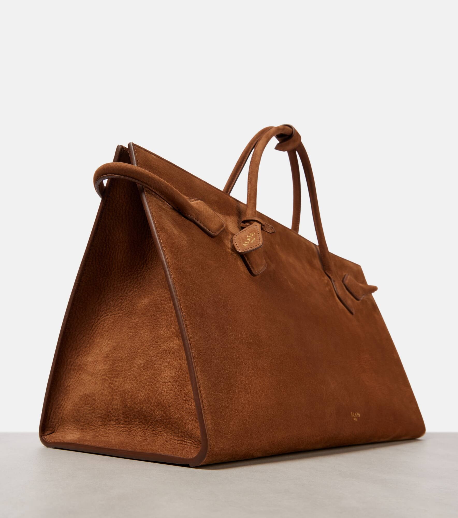 Le Teckel suede tote bag - 6