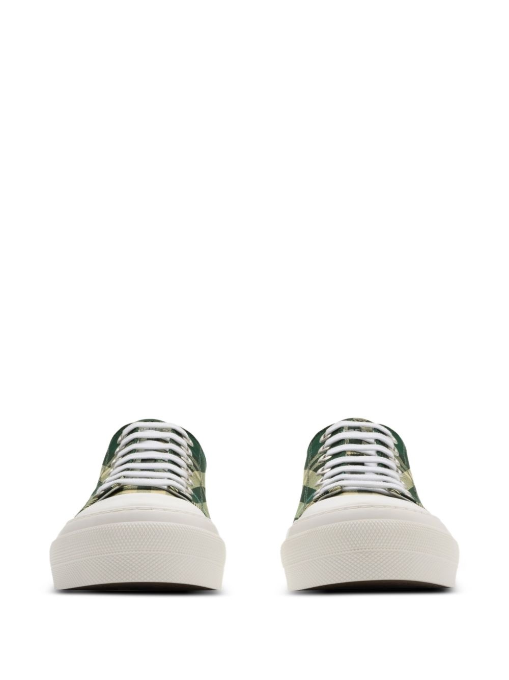 checkered sneakers - 2