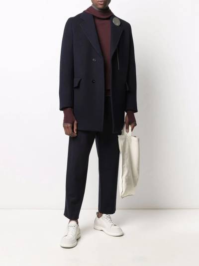 Jil Sander elasticated wool-blend trousers outlook