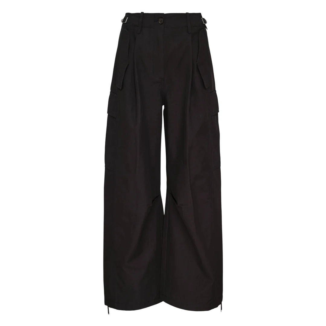 Curved Cargo Utility Pants - 1