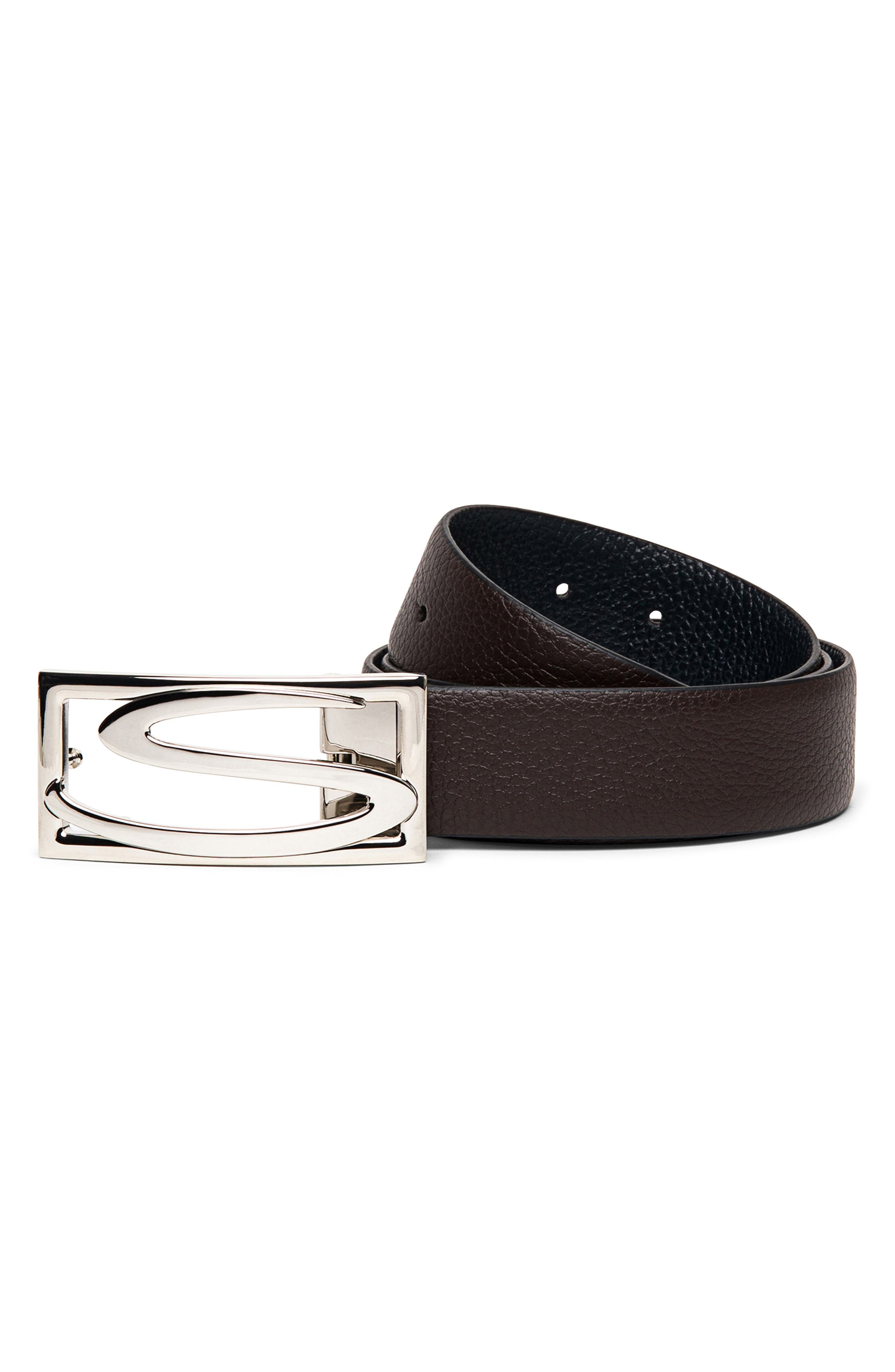 Reversible Leather Belt - 2