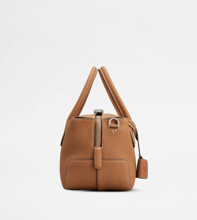 Tod's TOD'S DI BAG BAULETTO IN LEATHER MINI - BROWN outlook