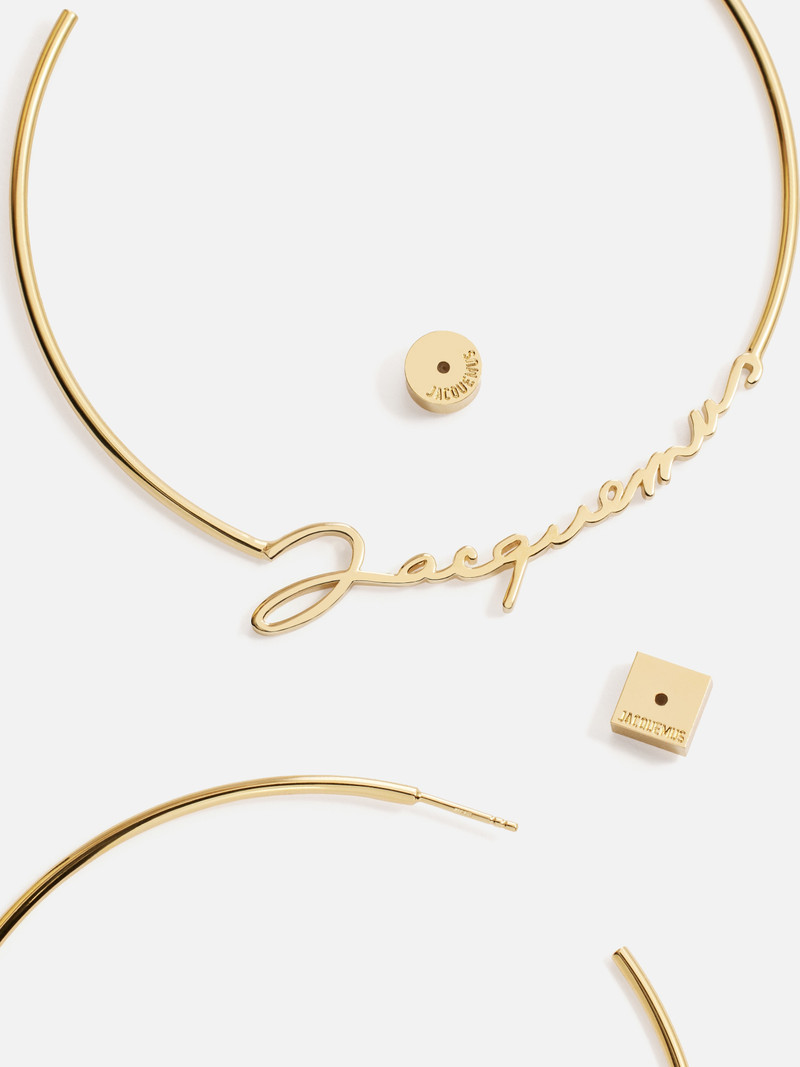 JACQUEMUS The Jacquemus hoops earrings outlook