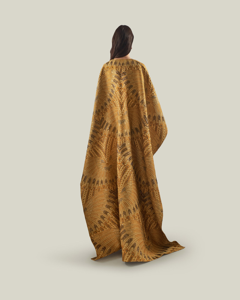 Iman Royale Kaftan in Amber 3