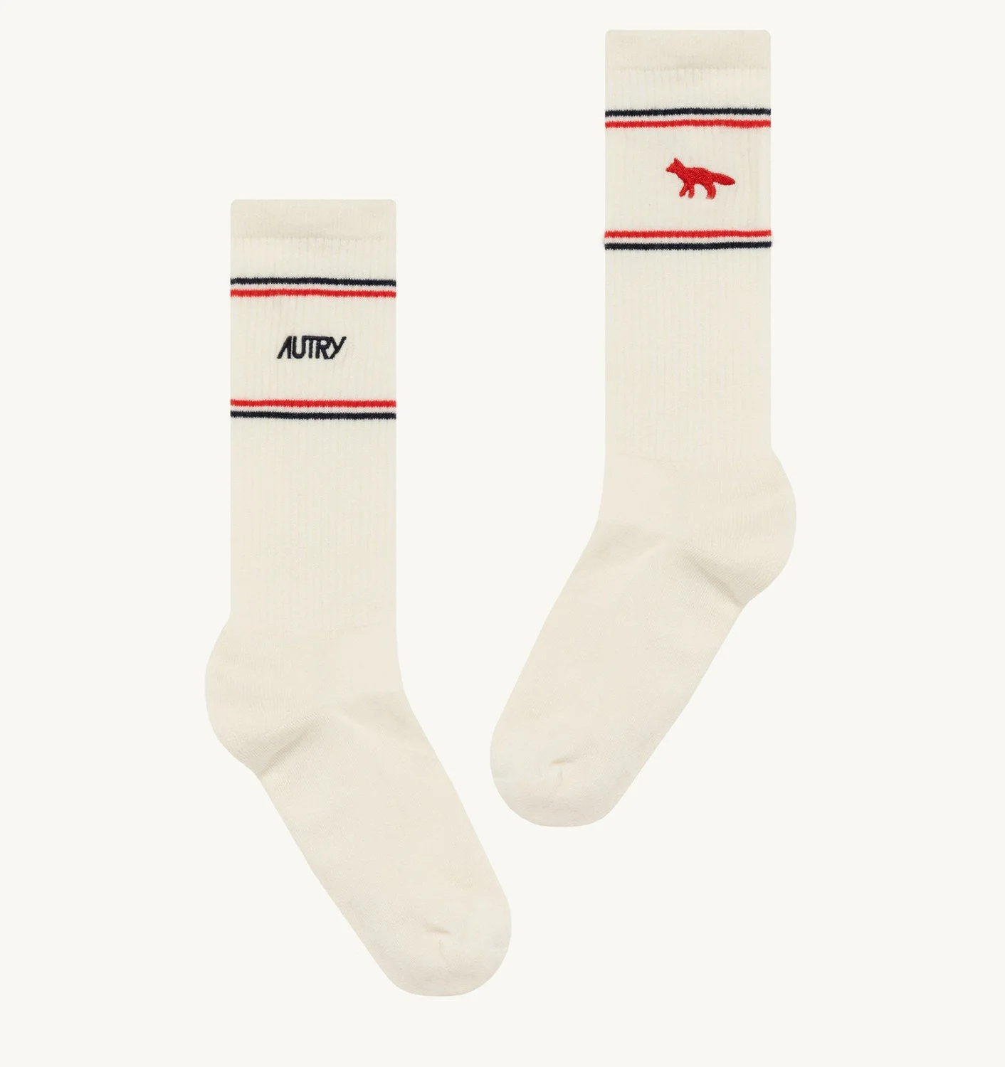 UNISEX 'MAISON KITSUNÉ' SOCKS - 1