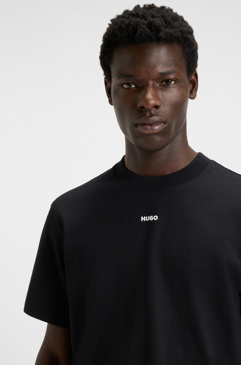 RELAXED-FIT T-SHIRT IN COTTON WITH LOGO PRINT 4
