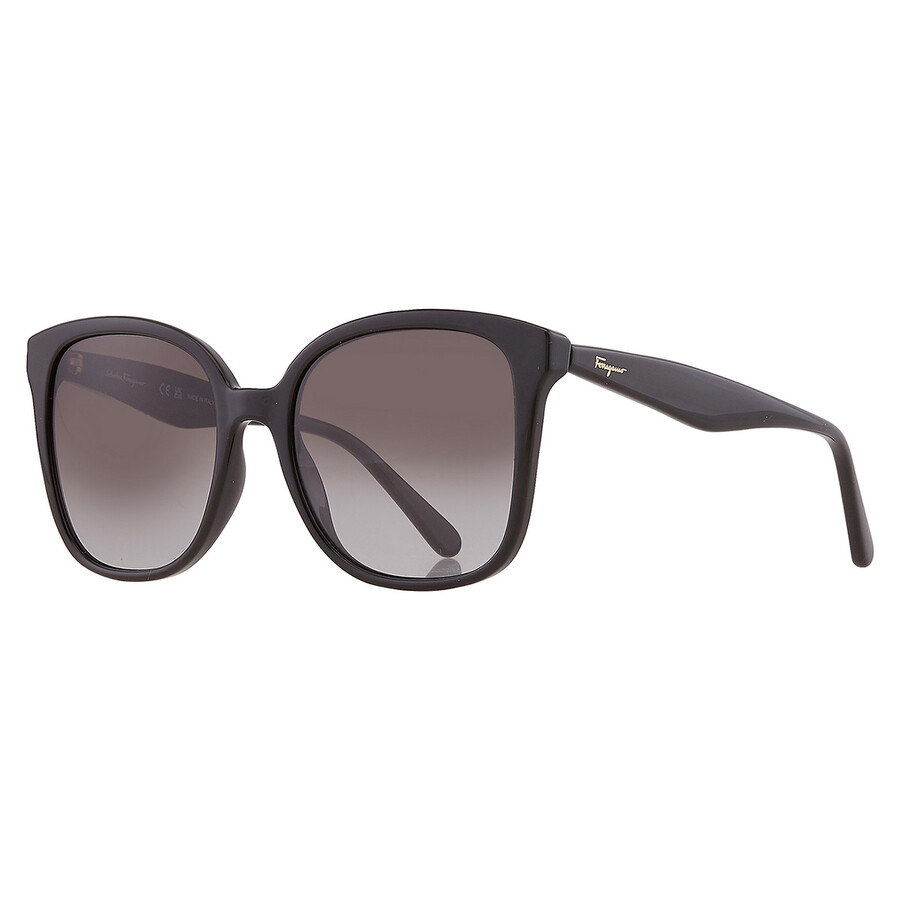 Salvatore Ferragamo Grey Gradient Square Ladies Sunglasses SF1072S 001 56 - 3