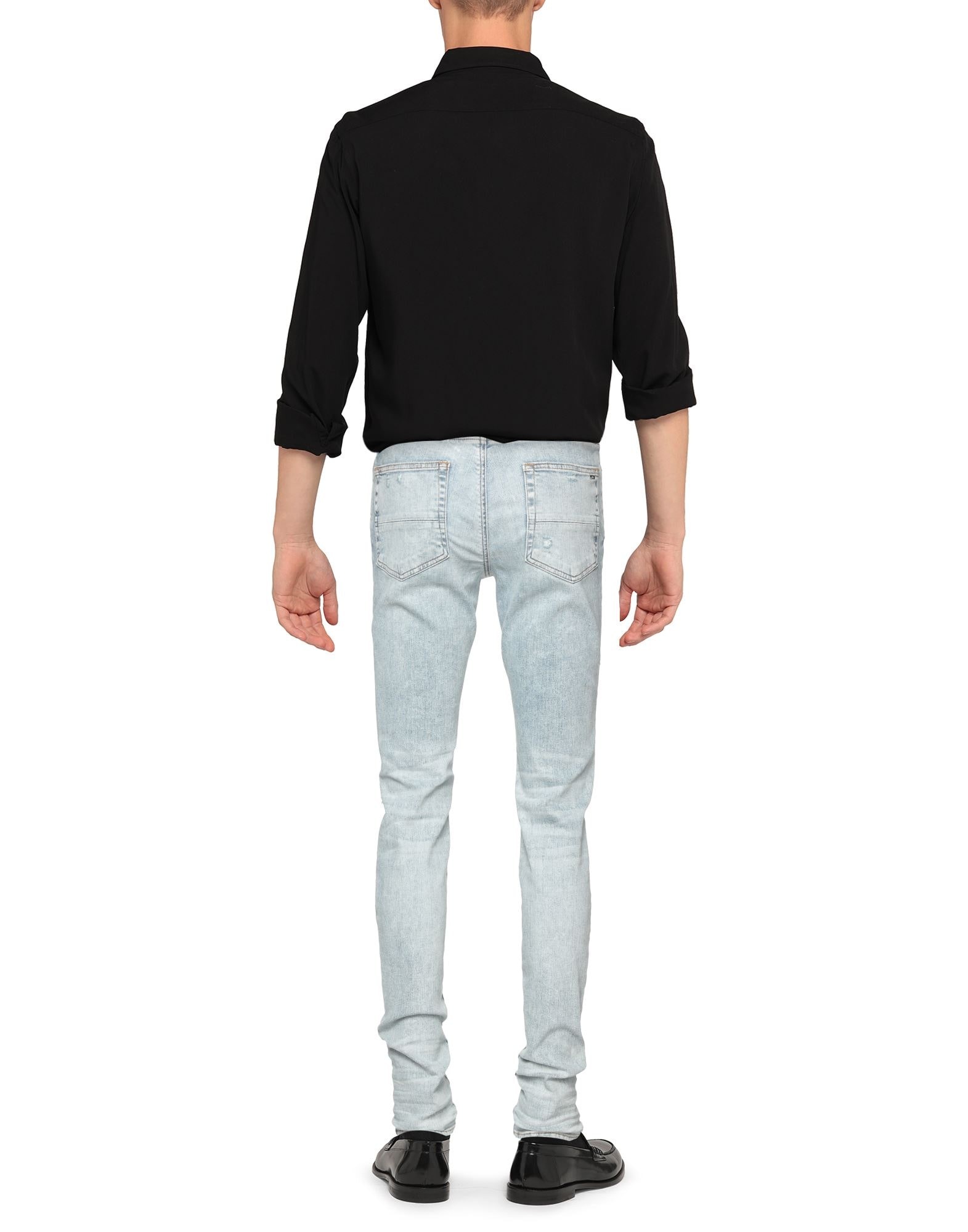 Blue Men's Denim Pants - 3