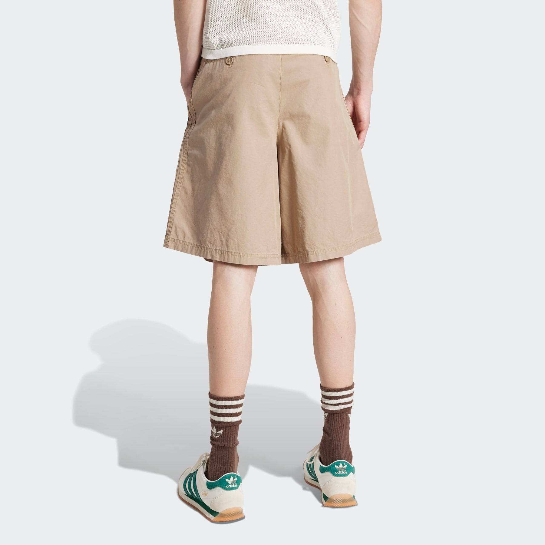 adidas Originals Wide Leg Bermuda Shorts - 3