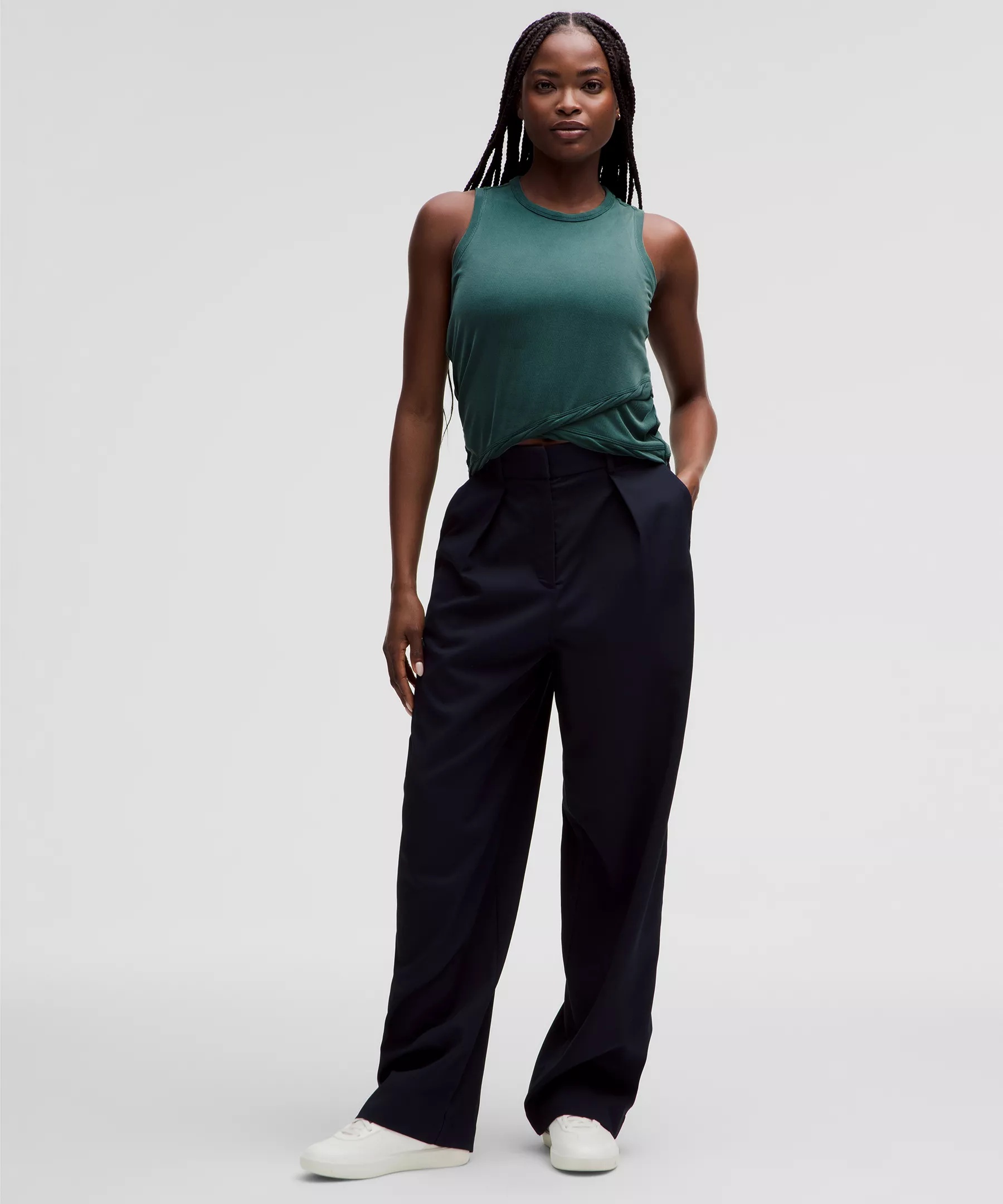 lululemon Do the Twist Cropped Tank Top | REVERSIBLE