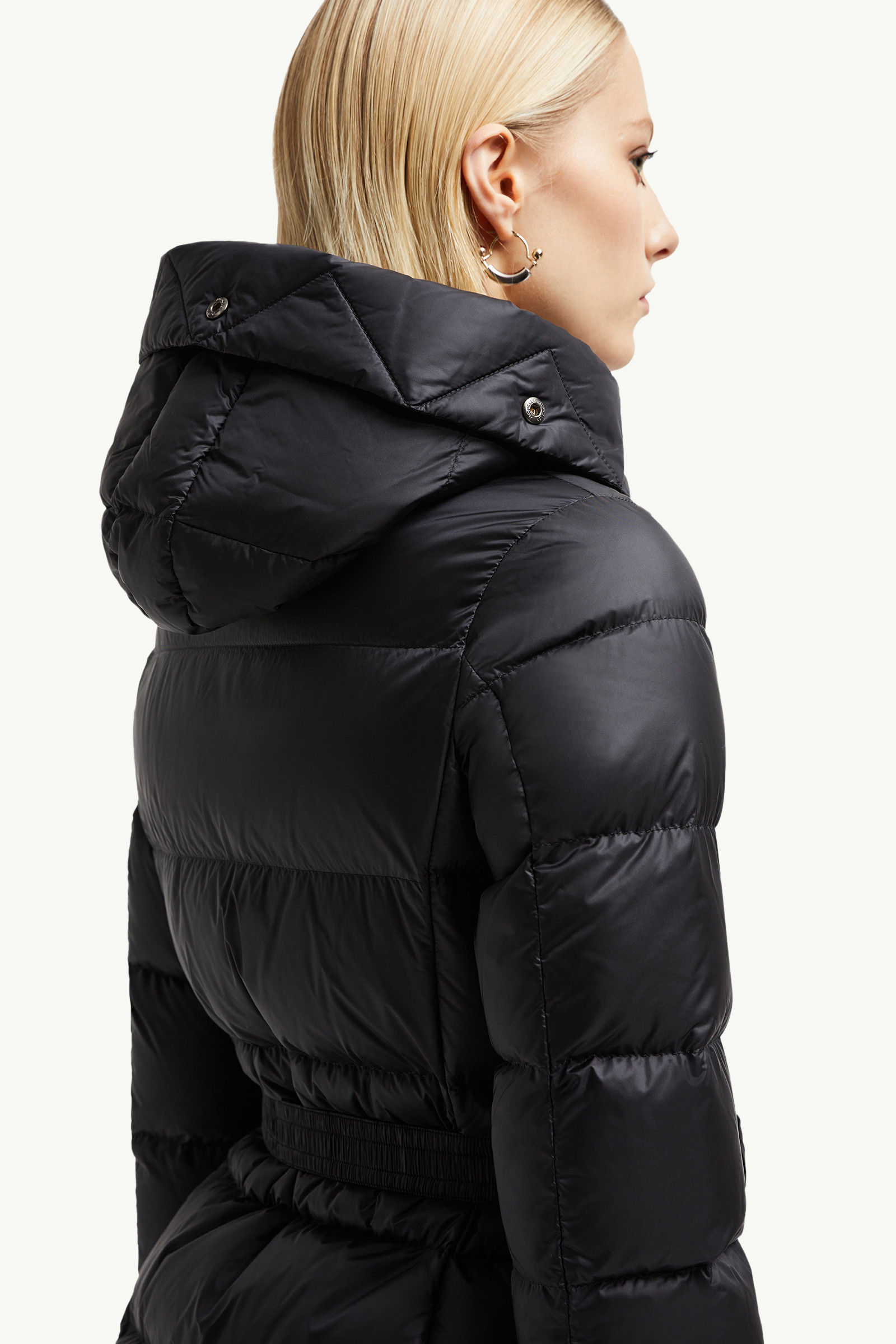 Boed Hooded Shearling-Trimmed Short Down Jacket - 7